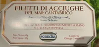 Filetti di acciughe del Mar Cantabrico