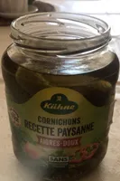 Cornichons recette paysanne