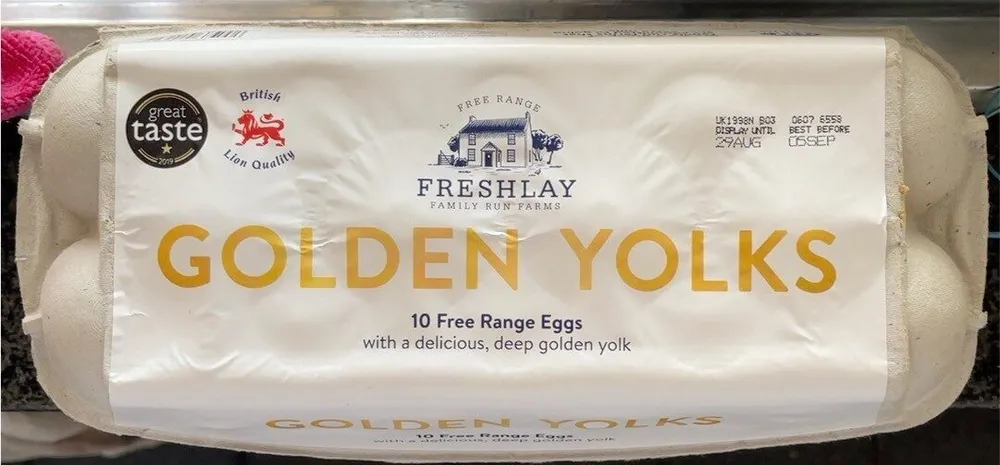 Golden Yolks Eggs