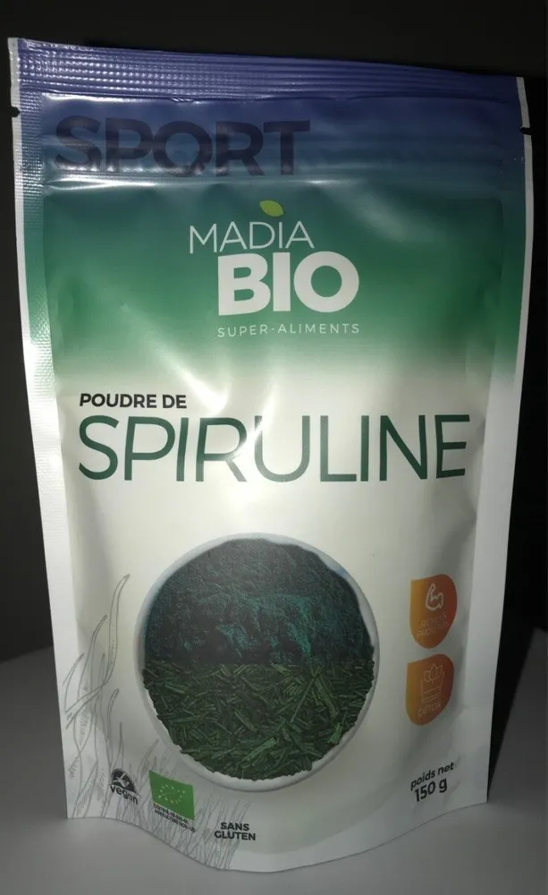 Poudre de spiruline