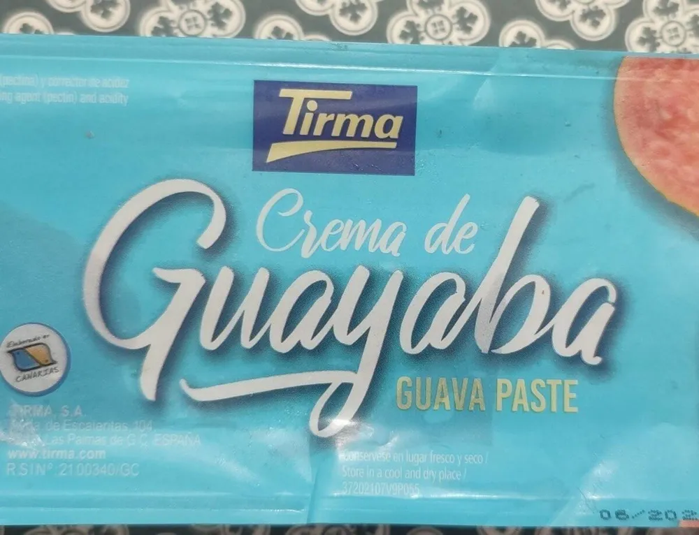 Crema de guayaba