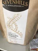 Organic spirulina powder