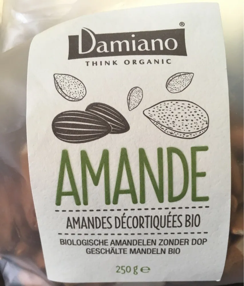 Amandes Décortiquées Bio