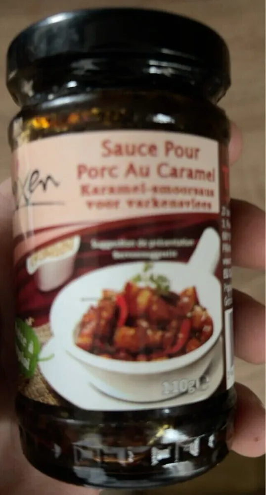Sauce pour porc au caramel