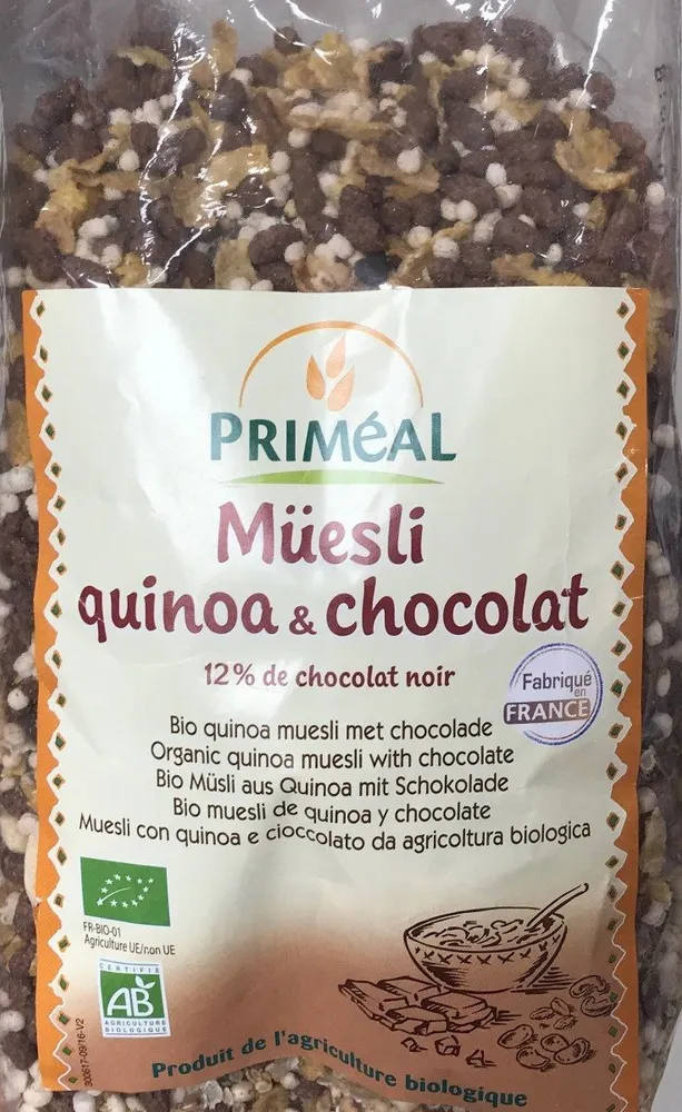 Müesli quinoa & chocolat