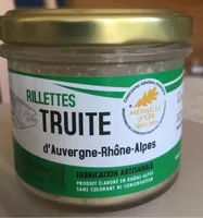 Rillettes TRUITE d'Auvergne-Rhône-Alpes