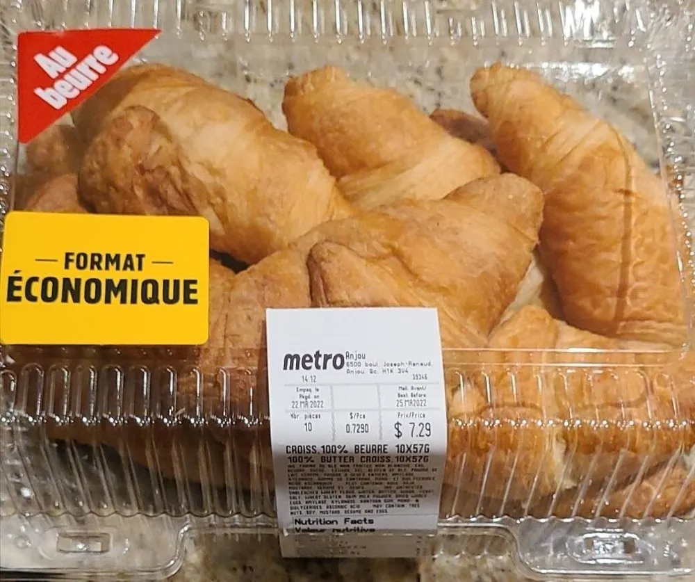 Croissant metro