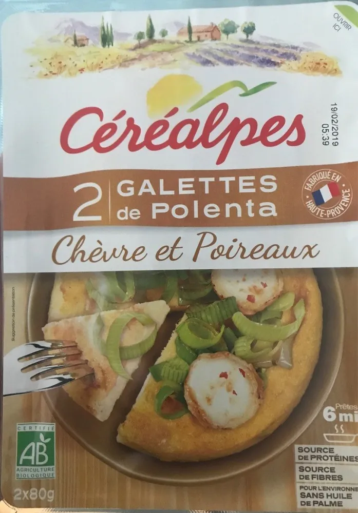 Galette Polenta