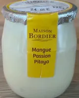 Yaourt mangue passion pitaya