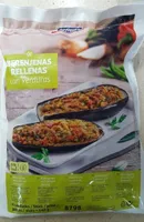 Berenjenas rellenas con verduras