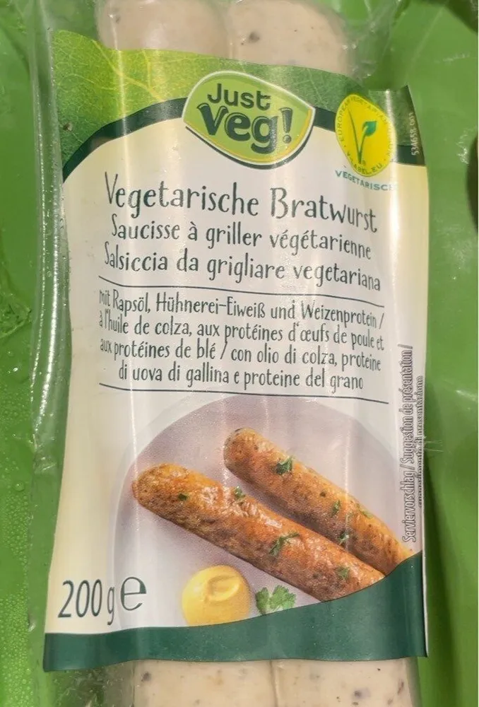 Vegetarische bratwurst
