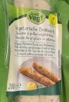 Vegetarische bratwurst