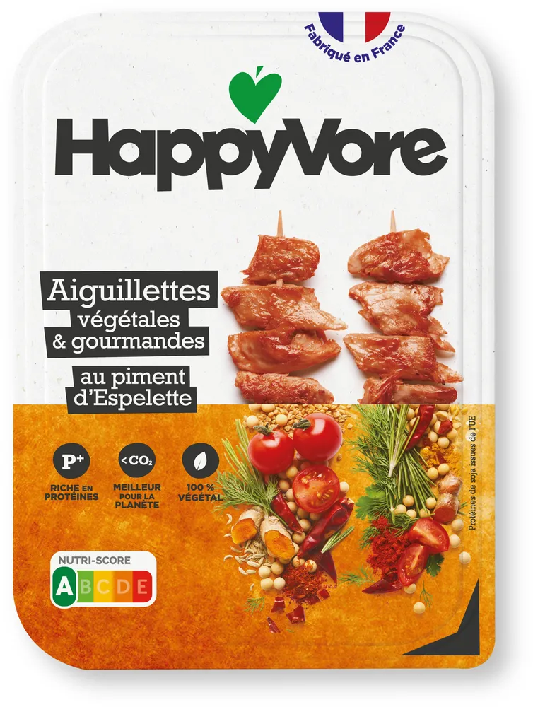 Aiguillettes végétales au piment d'Espelette