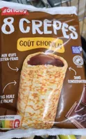 8 crêpes gouts chocolat