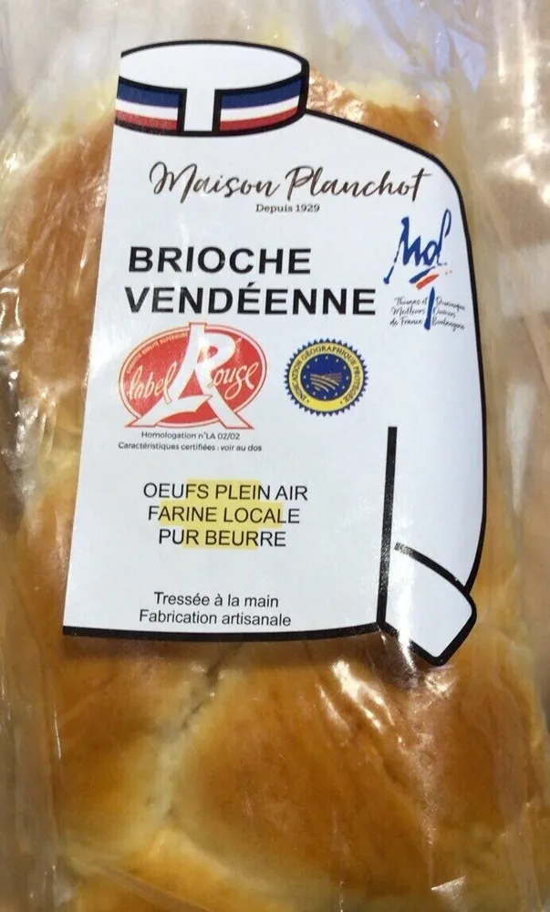 Brioche vendéenne