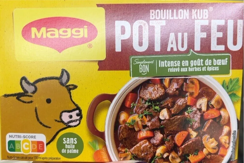 Bouillon kub pot au feu