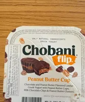 Peanut butter cup flip yogurt