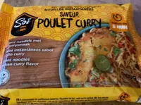 Nouilles instantanées poulet curry
