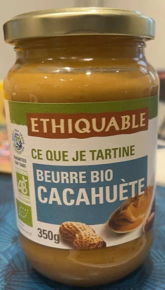 Beurre bio cacahuète