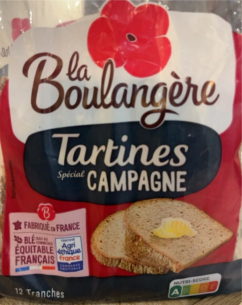 Tartines spécial Campagne