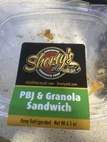PBJ & Granola Sandwich