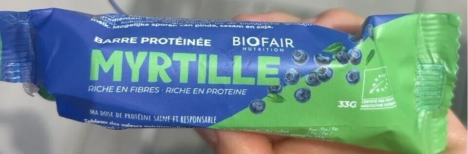 Barre Protéinée Myrtille