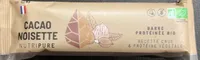 Barre proteinée bio cacao noisette