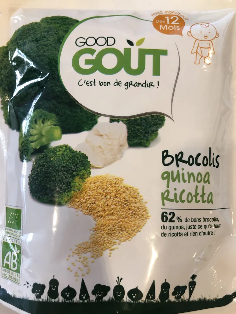 Brocolis Quinoa Ricotta-Good Gout-220g