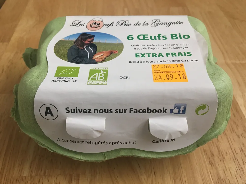 Les œufs bio de la Ganguise