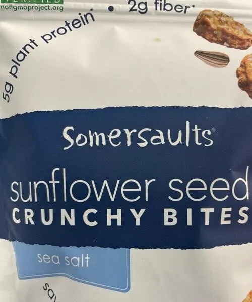 Sunflower seed crunchy bites - sea salt