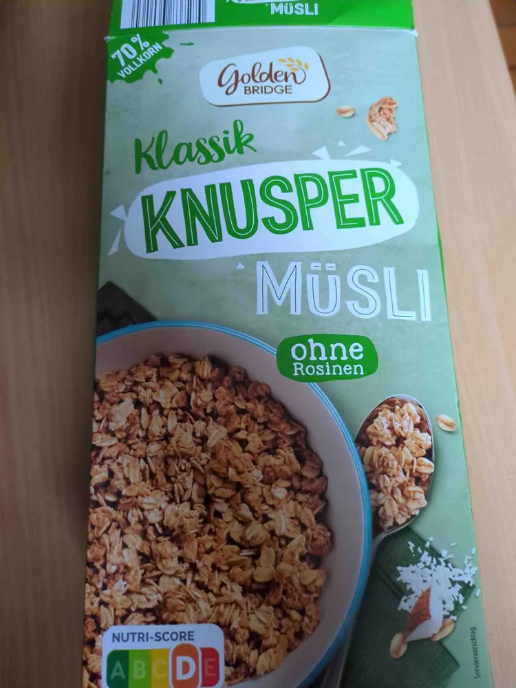 Klassik Knusper Müsli