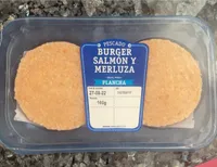 Burguer salmón y merluza