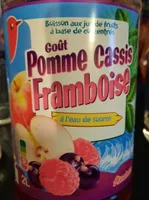 Pomme cassis framboise