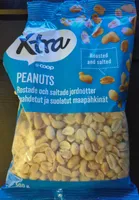 Rostade och saltade jordnötter