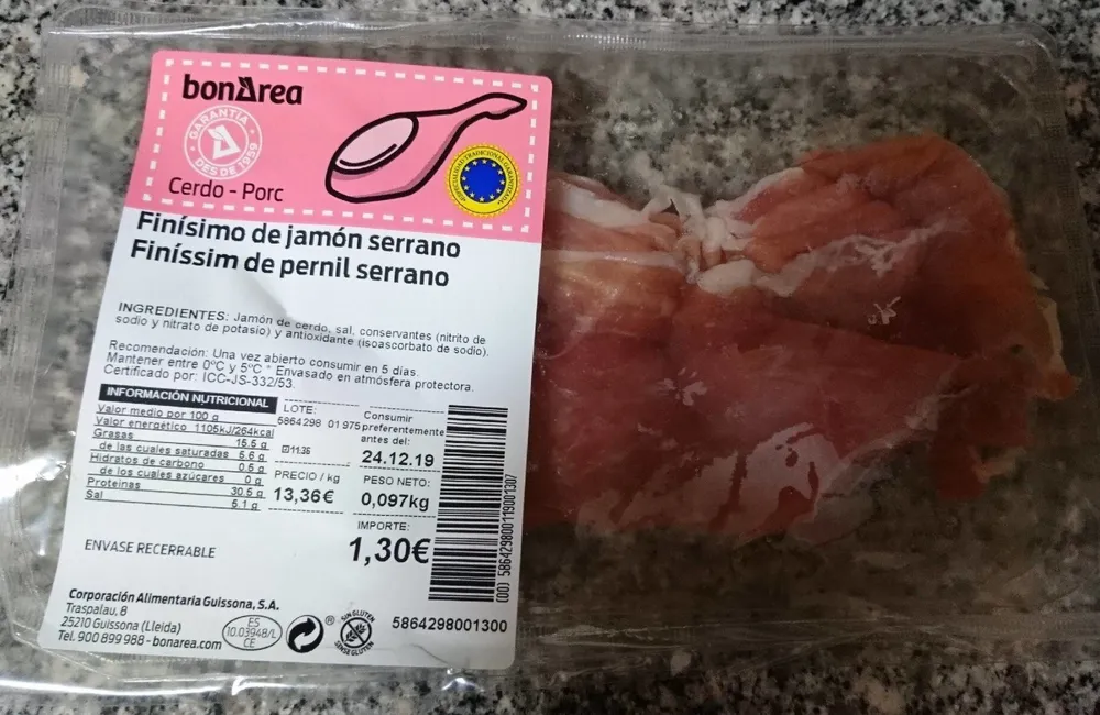 Finísimo de jamón serrano