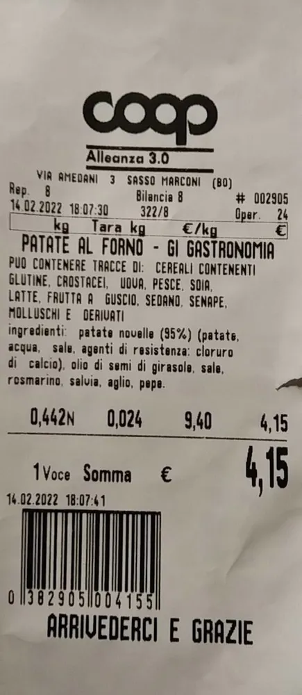 Patate al forno