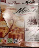 Tarte chèvre oignons