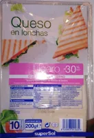 Queso mezcla tierno en lonchas ligero -30%