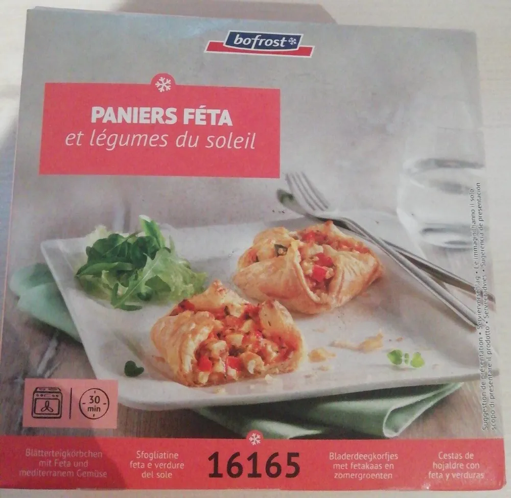 4 Paniers fêta et légumes du soleil