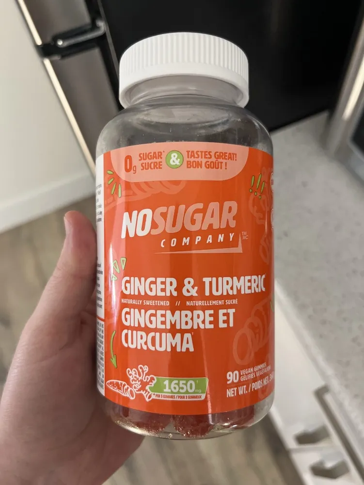 No Sugar Ginger And Turmeric