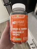No Sugar Ginger And Turmeric