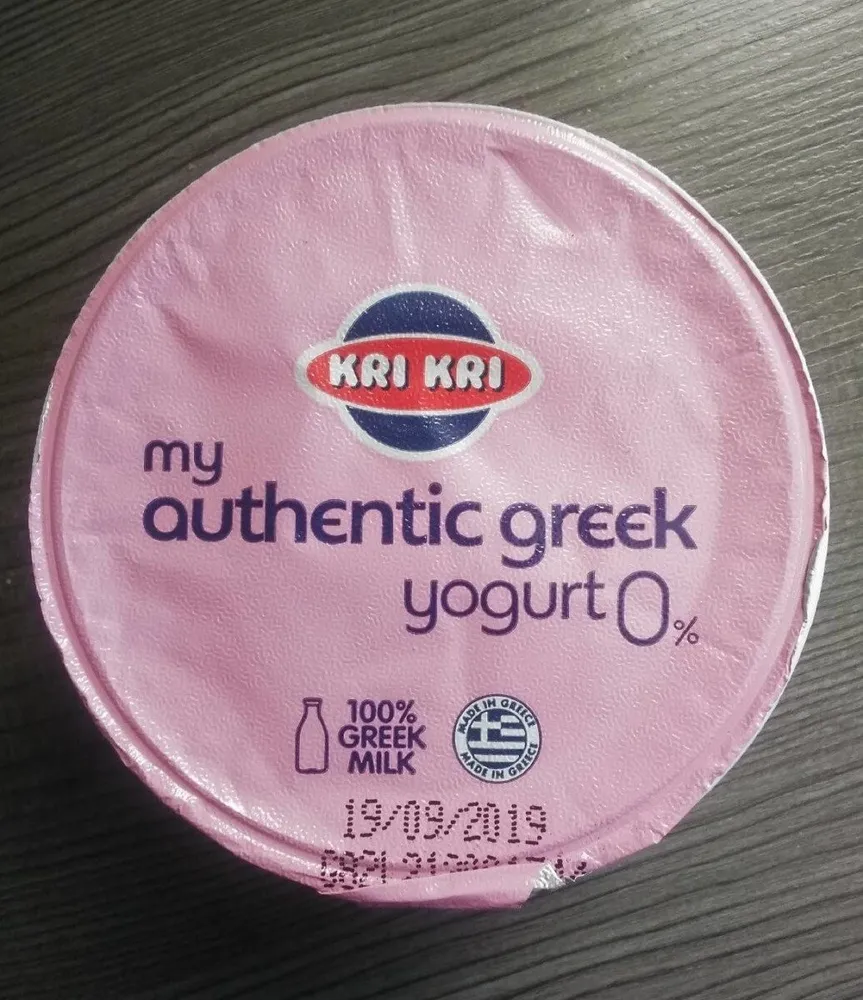 My authentic Green yoghurt