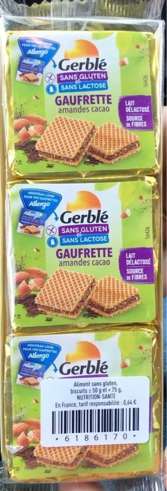 Gaufrette Amandes Cacao