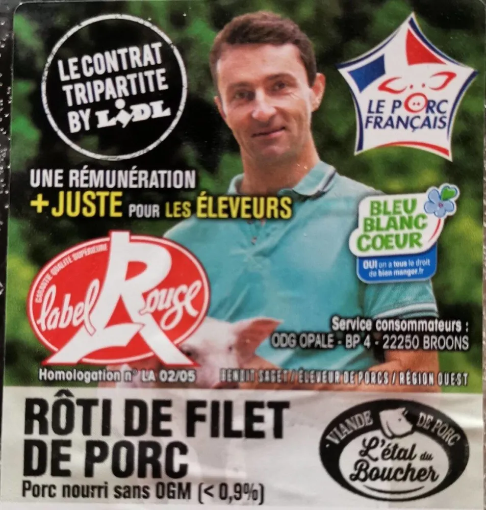 Rôti de Filet de porc