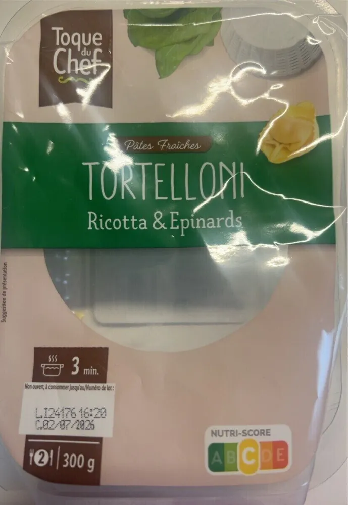 Tortelloni Ricotta Epinards