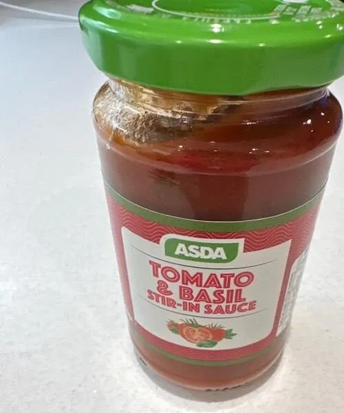 Tomato Basil stir in sauce