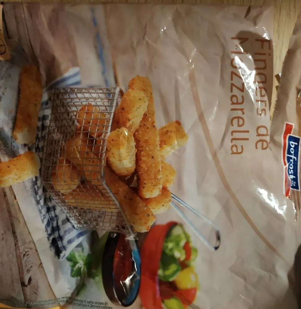 Fingers de mozzarella