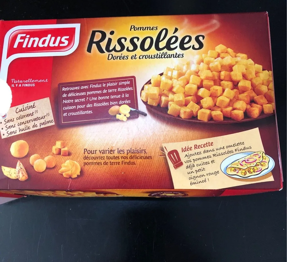 Pommes rissolees