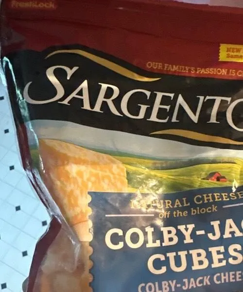 Colby jack cubes