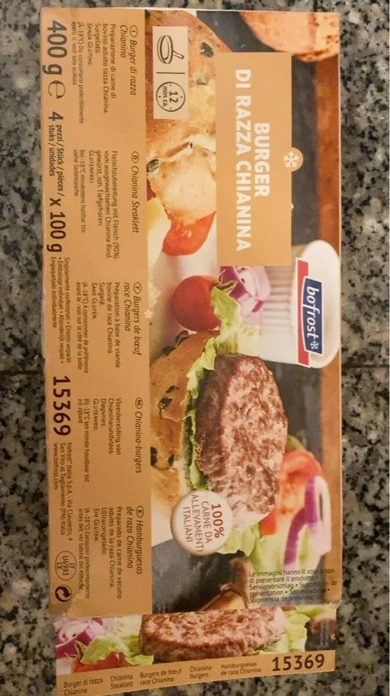 Burger di razza chianina